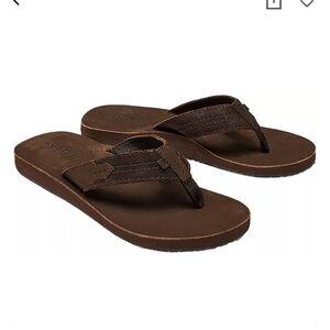 Cobian Lazo Leather Sandals Flip Flops